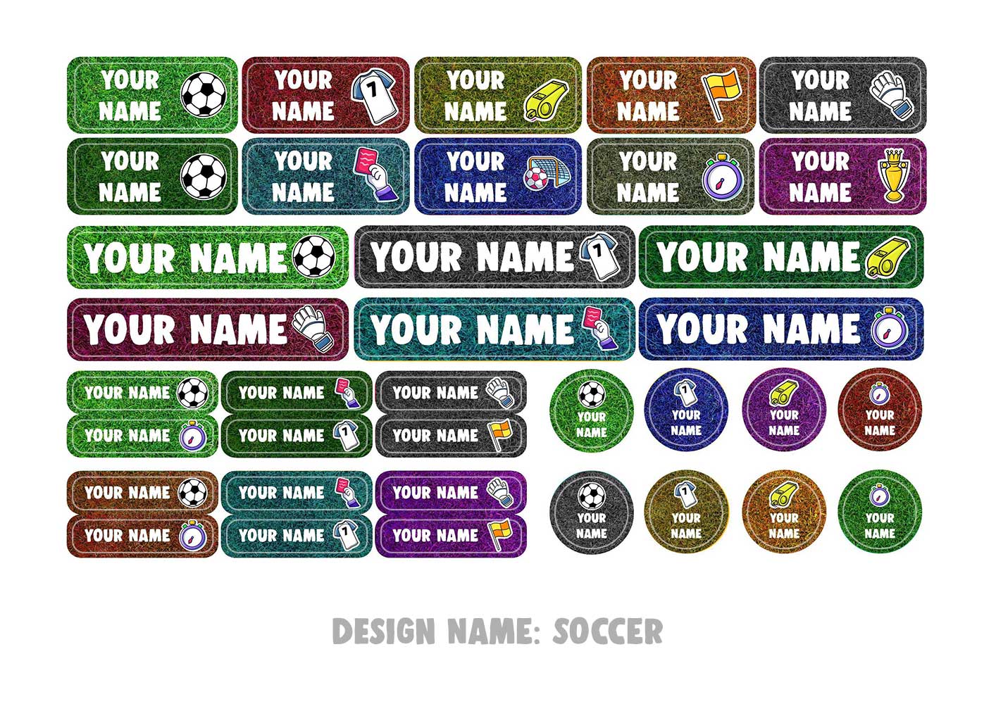 Name Labels – Designer Pack